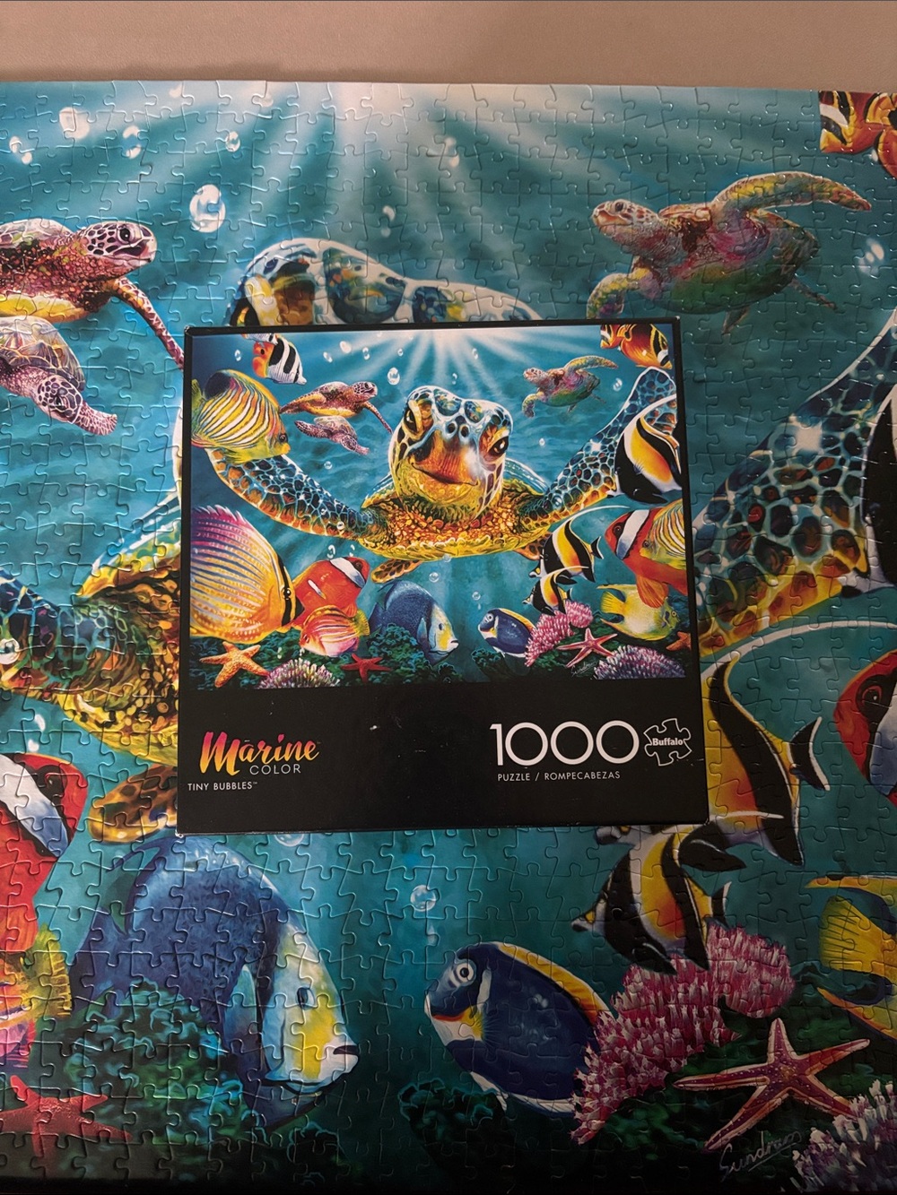 'Tiny Bubbles' 1000-Piece Jigsaw Puzzle